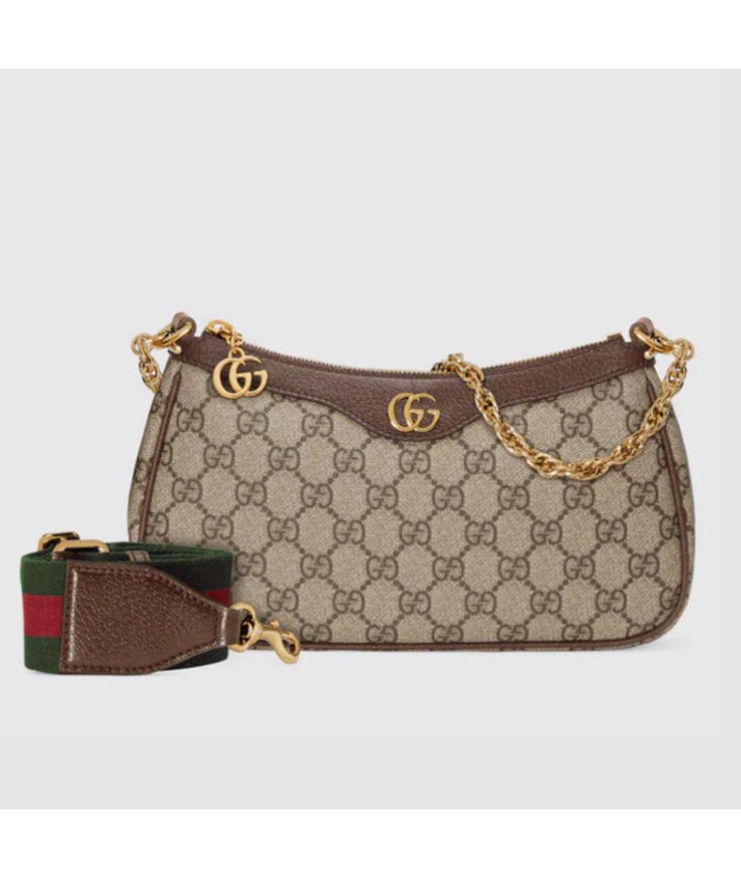 GUCCI Коричневая сумка через плечо, фото 7