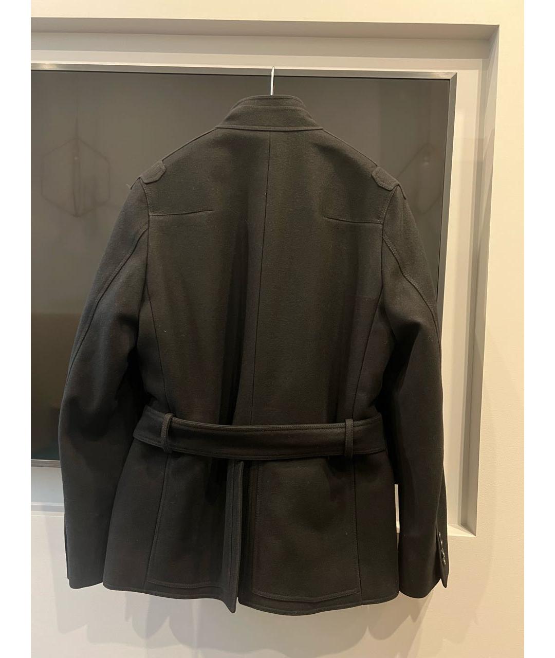 CHRISTIAN DIOR PRE-OWNED Черное шерстяное пальто, фото 2