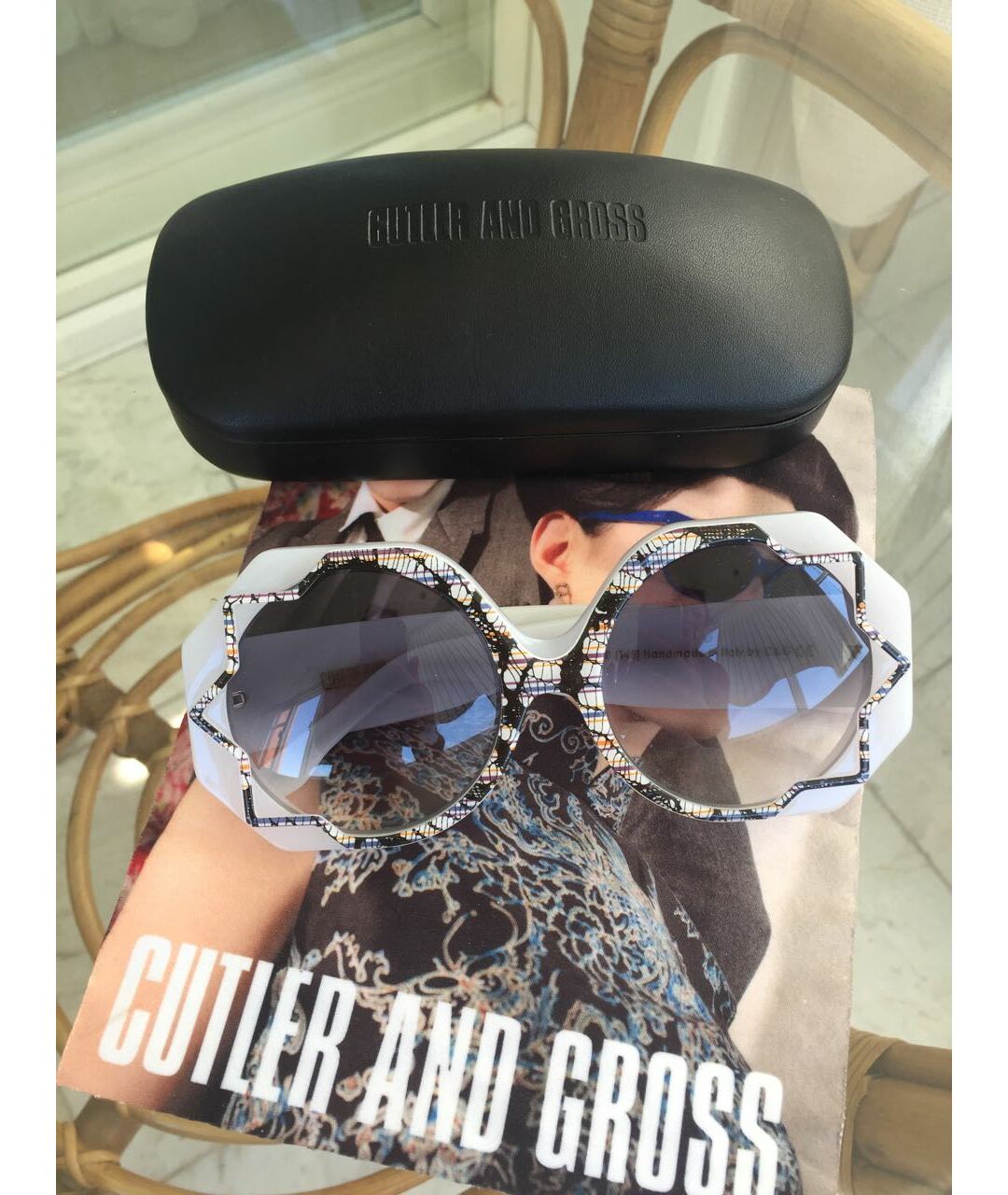 CUTLER & GROSS Пластиковые солнцезащитные очки, фото 5