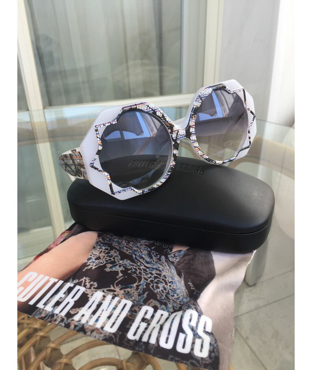 CUTLER & GROSS Пластиковые солнцезащитные очки, фото 2