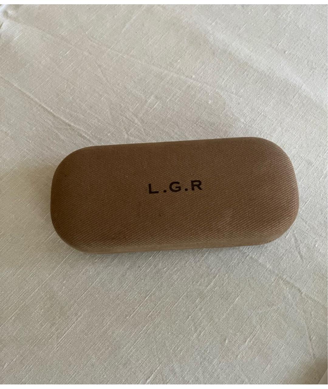 L.G.R Черные пластиковые солнцезащитные очки, фото 4