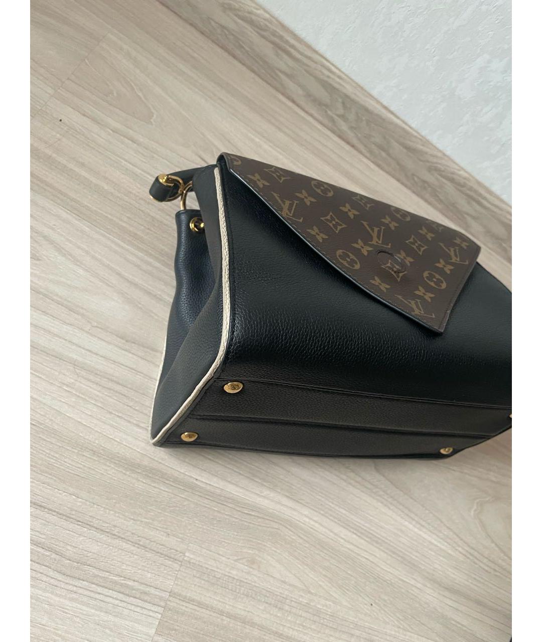 LOUIS VUITTON Кожаная сумка с короткими ручками, фото 5