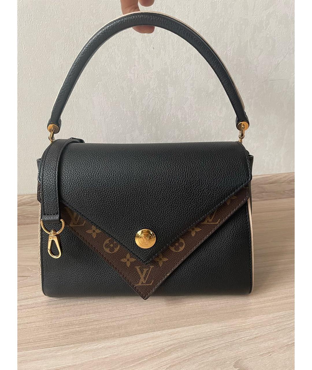 LOUIS VUITTON Кожаная сумка с короткими ручками, фото 9