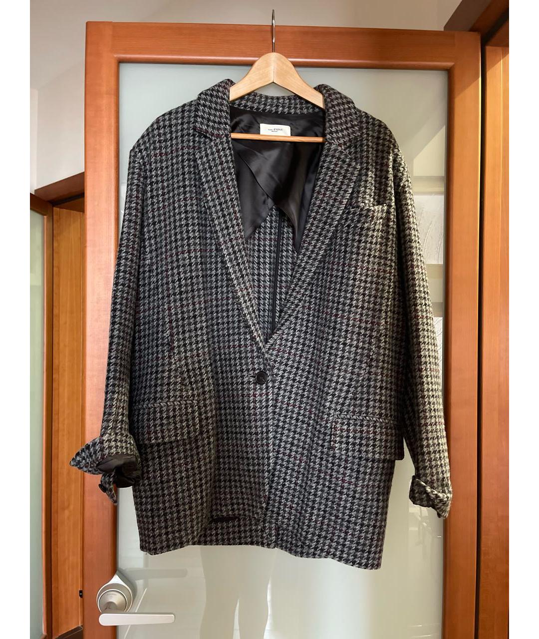 Isabel marant houndstooth top blazer