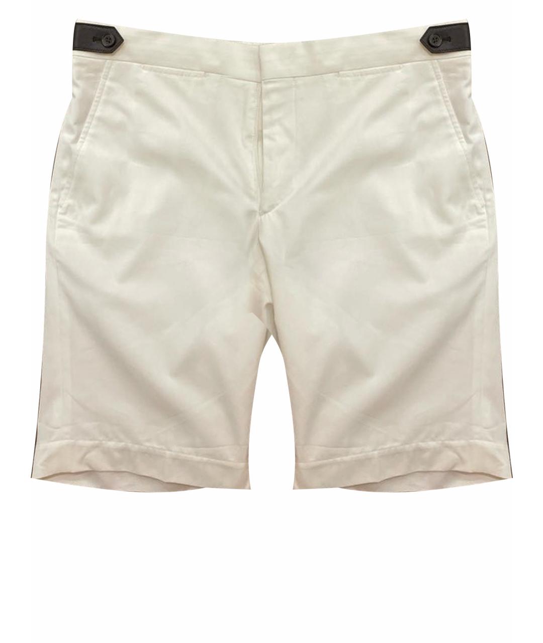 HERMES PRE-OWNED Белые хлопковые шорты, фото 1