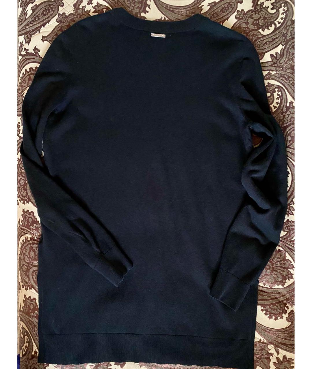 MICHAEL MICHAEL KORS Черный кожаный джемпер / свитер, фото 2
