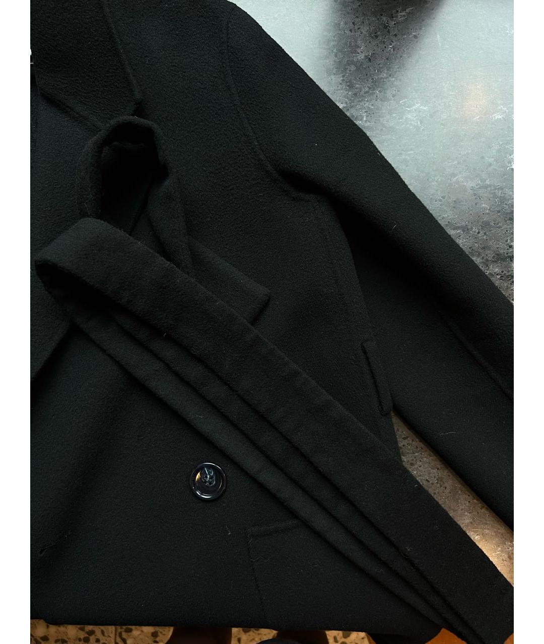 ACNE STUDIOS Черное шерстяное пальто, фото 8