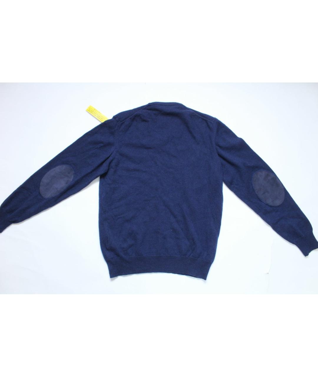 HACKETT Темно-синий кашемировый джемпер / свитер, фото 3