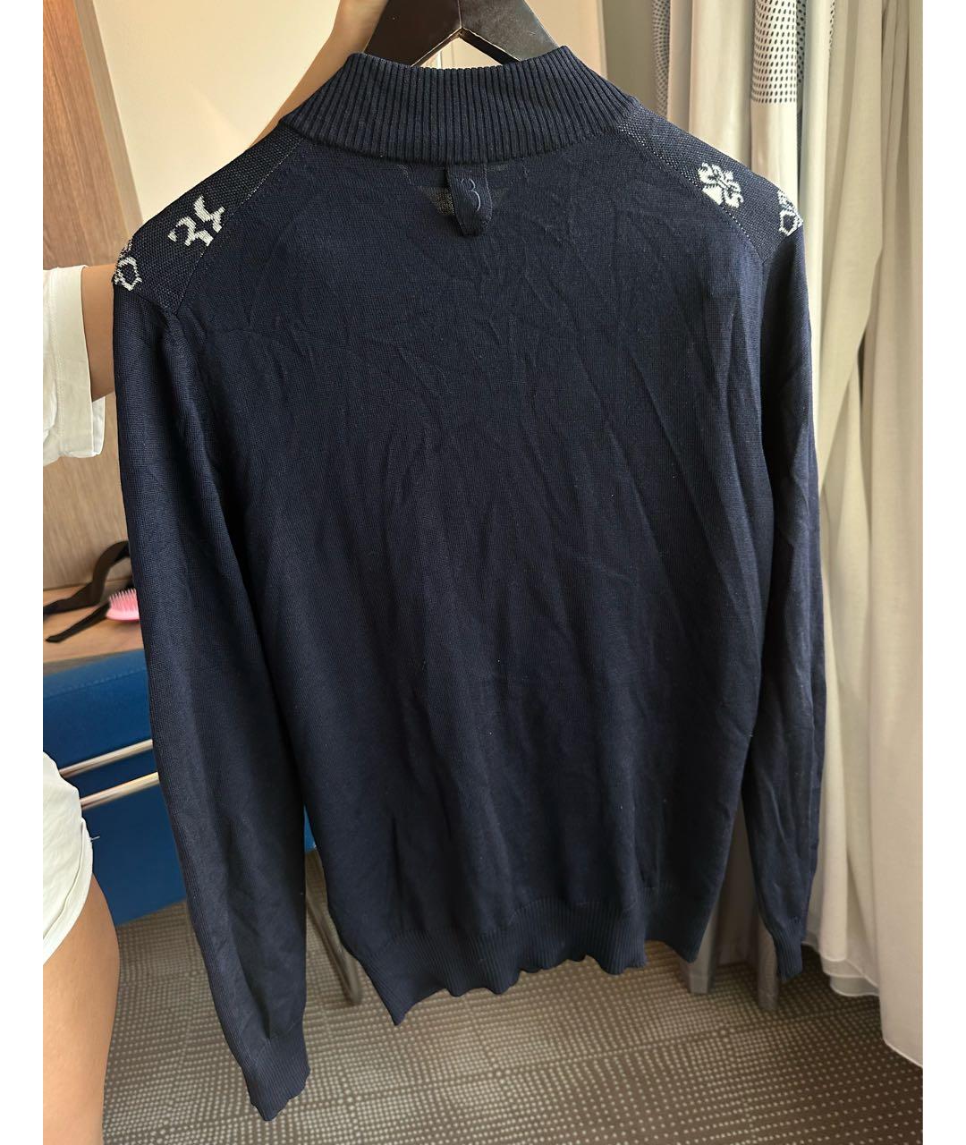 BILLIONAIRE Темно-синий джемпер / свитер, фото 7