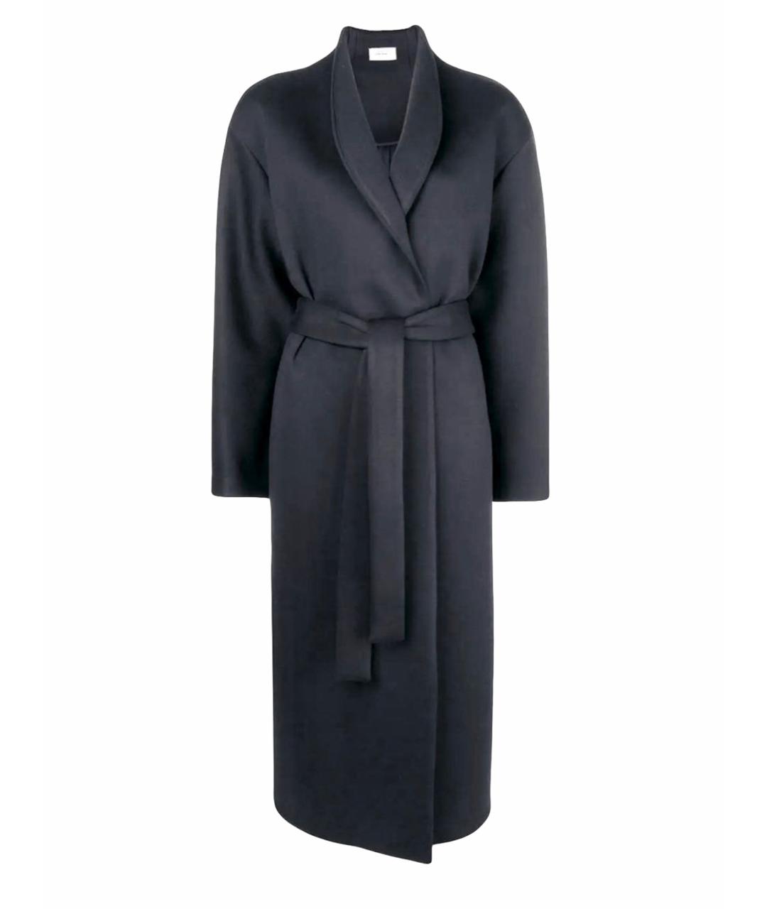 THE ROW Антрацитовое шерстяное пальто, фото 1