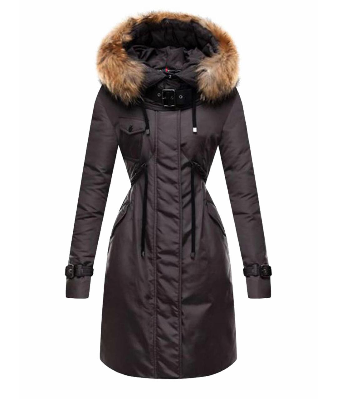 MONCLER Хаки пуховик, фото 1