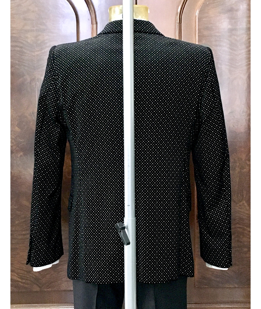 ALEXANDER MCQUEEN Черный хлопковый пиджак, фото 3