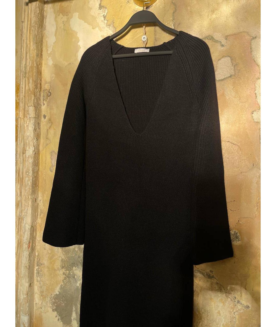 CHLOE Черное вечернее платье, фото 2