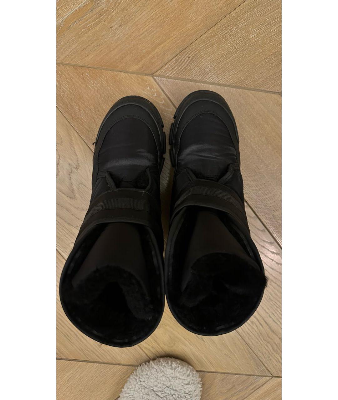 GALLUCCI KIDS Черные текстильные ботинки, фото 3