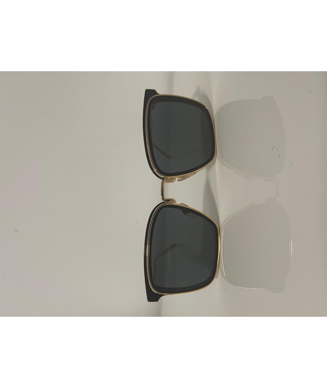 LOUIS VUITTON PRE-OWNED Золотые пластиковые солнцезащитные очки, фото 5
