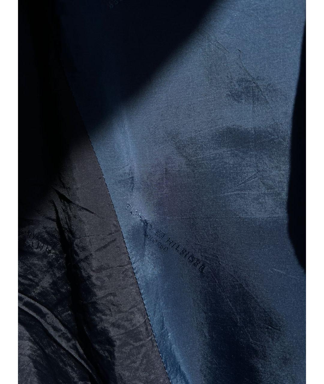TOMMY HILFIGER Темно-синий вискозный пиджак, фото 3