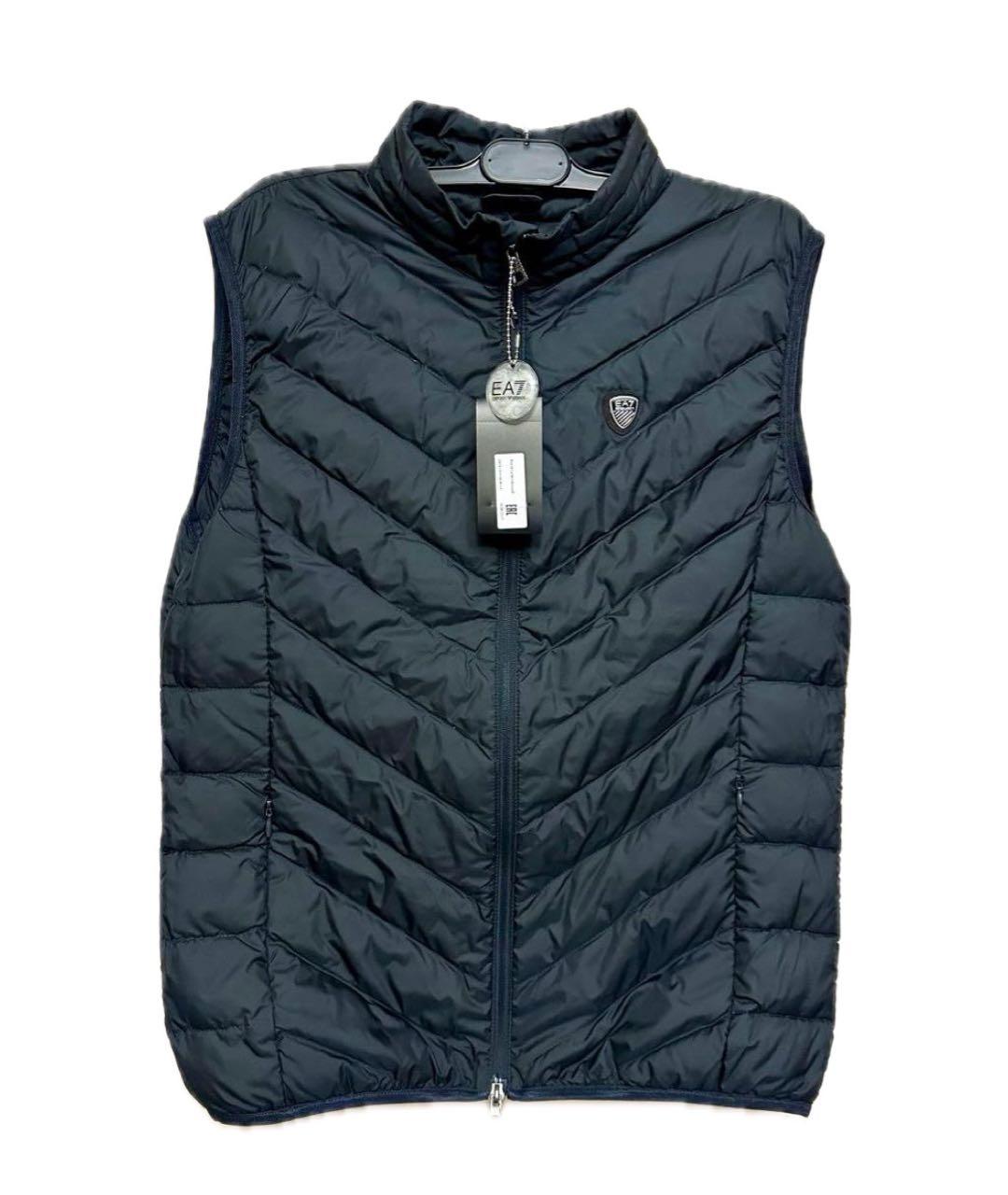 EMPORIO ARMANI Синий жилет, фото 5