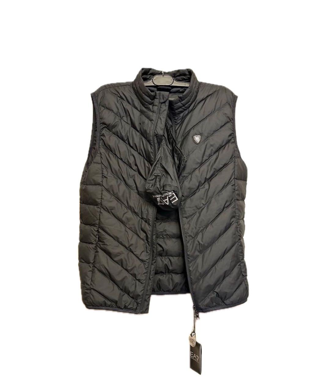 EMPORIO ARMANI Синий жилет, фото 2