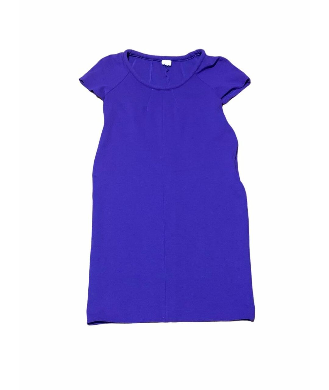 ARMANI COLLEZIONI Фиолетовое хлопко-эластановое повседневное платье, фото 1