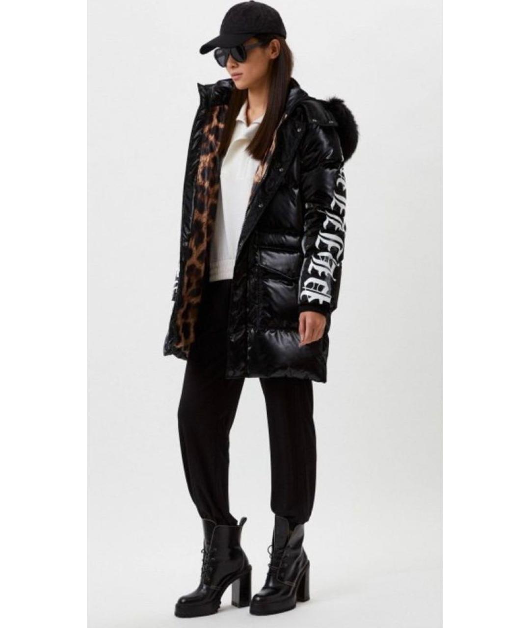 PHILIPP PLEIN Черный пуховик, фото 5