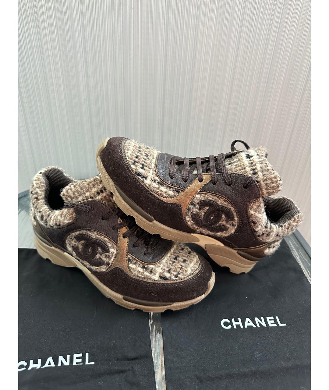 CHANEL PRE-OWNED Мульти кроссовки, фото 2