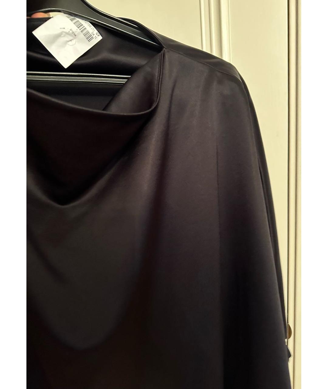 TOTEME Черная шелковая блузы, фото 2