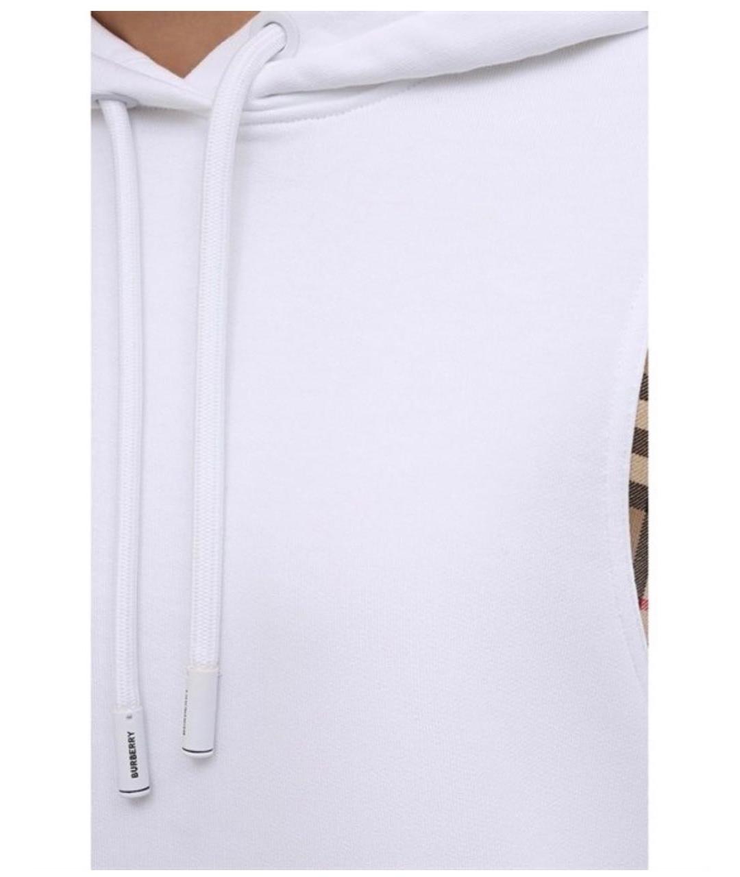 Burberry on sale hoodie white