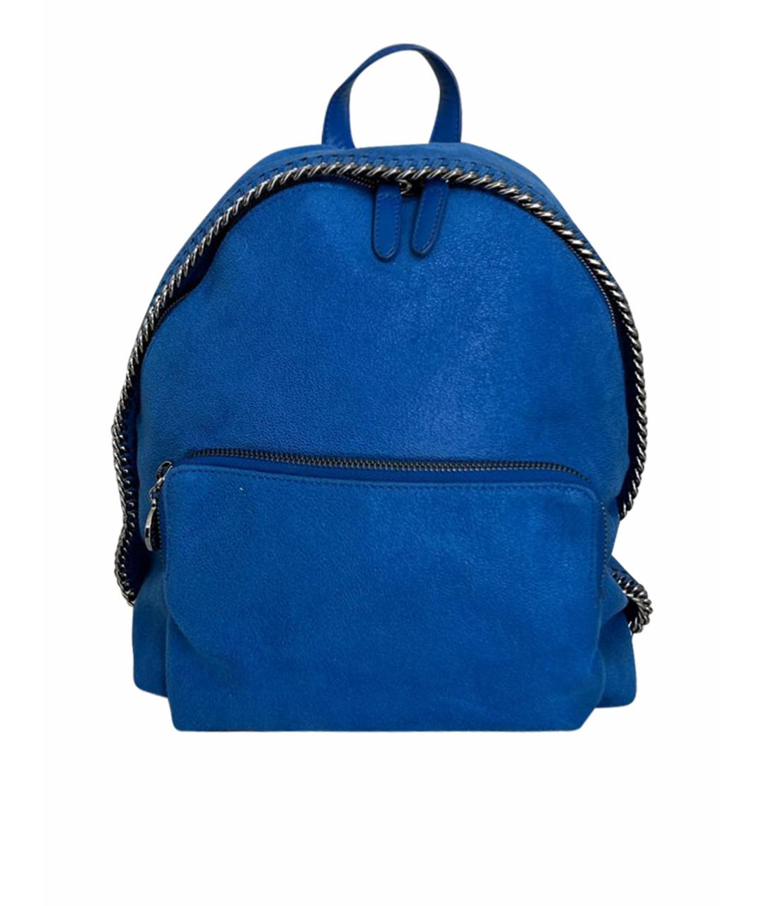 STELLA MCCARTNEY Синий рюкзак из искусственной кожи, фото 1