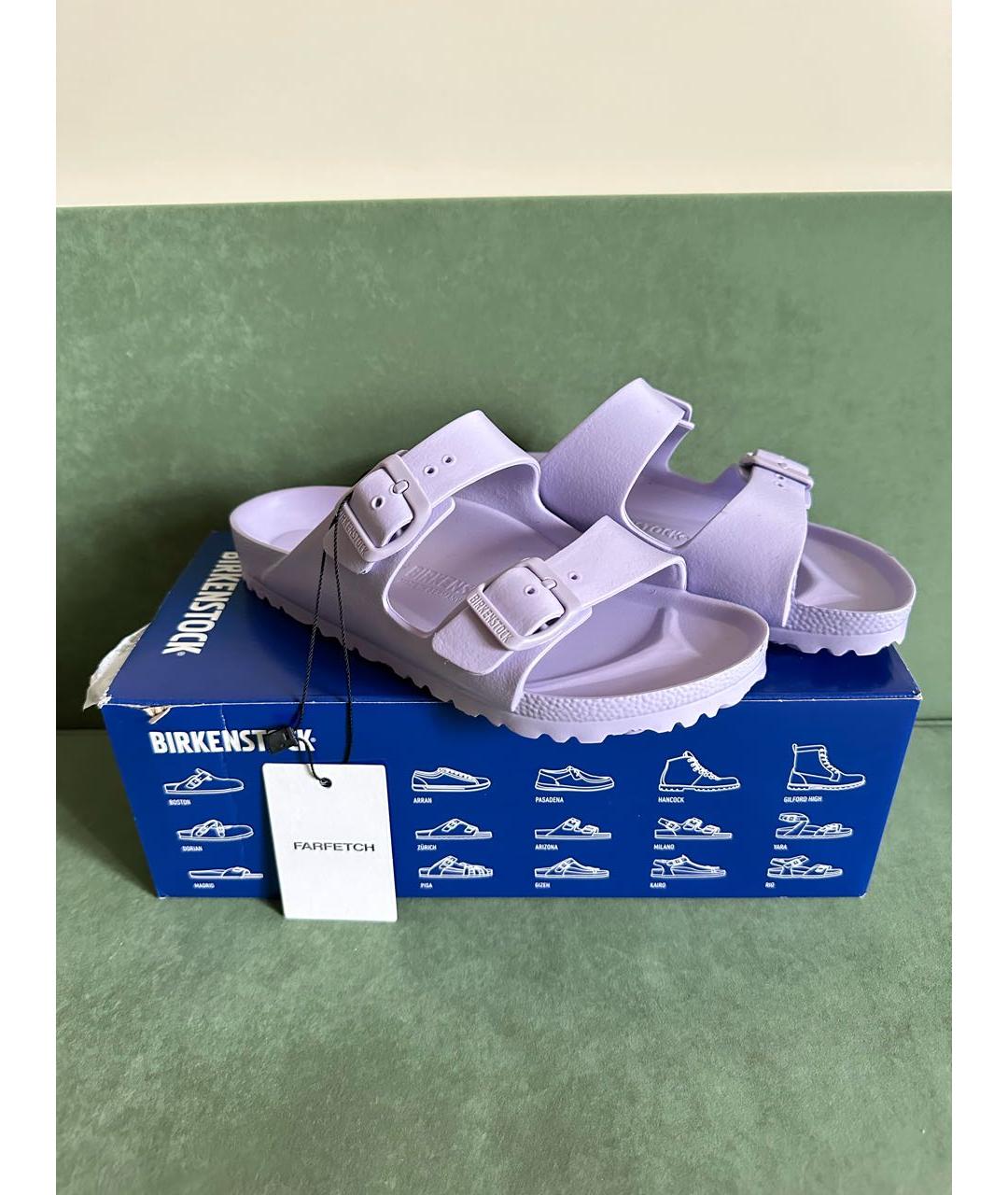 BIRKENSTOCK Розовые шлепанцы, фото 3