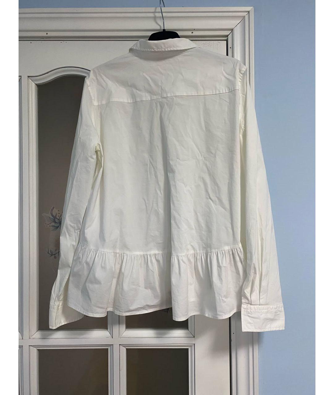 MARC CAIN Белая вискозная блузы, фото 2