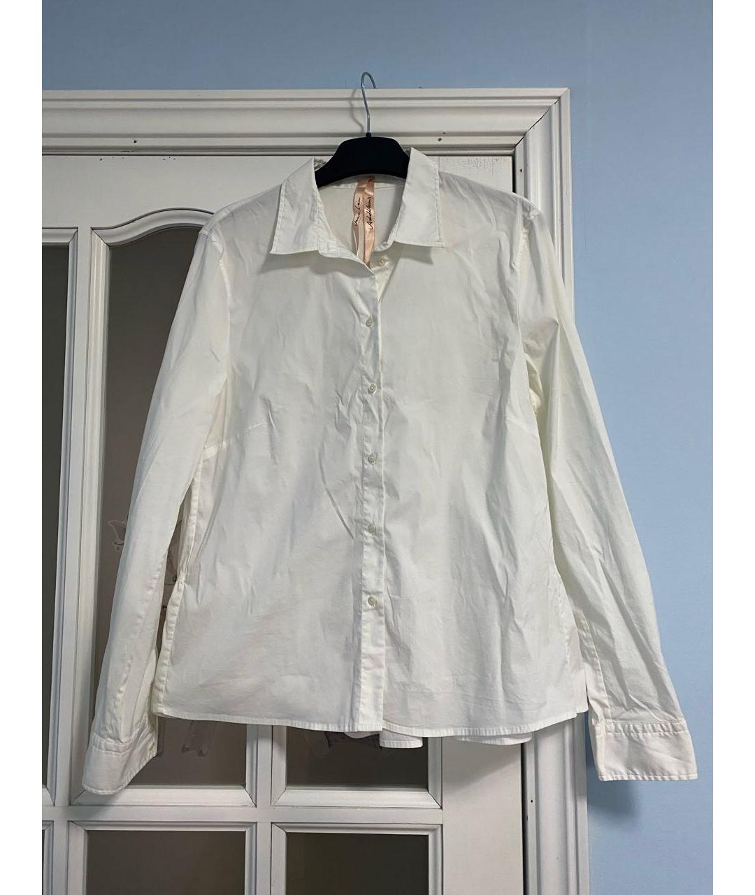 MARC CAIN Белая вискозная блузы, фото 9