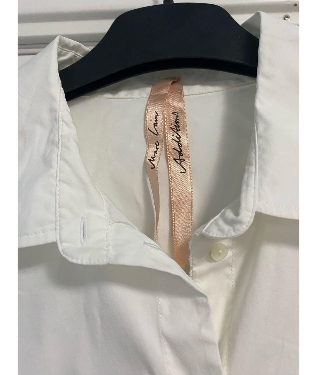 MARC CAIN Белая вискозная блузы, фото 3