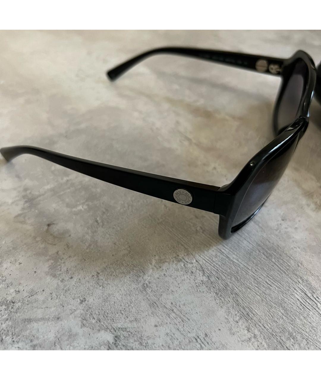 DKNY Черные пластиковые солнцезащитные очки, фото 2