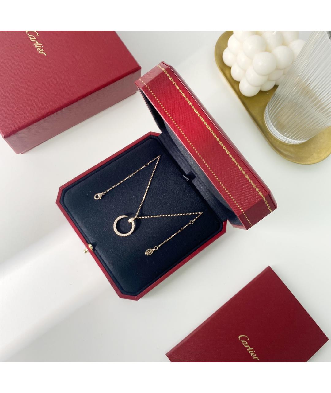 CARTIER Золотое колье из розового золота, фото 2