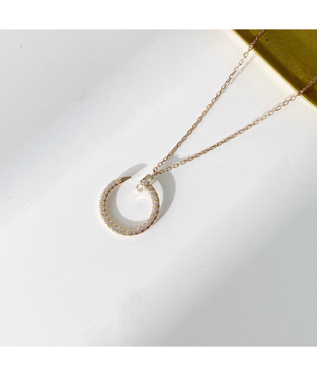 CARTIER Золотое колье из розового золота, фото 3