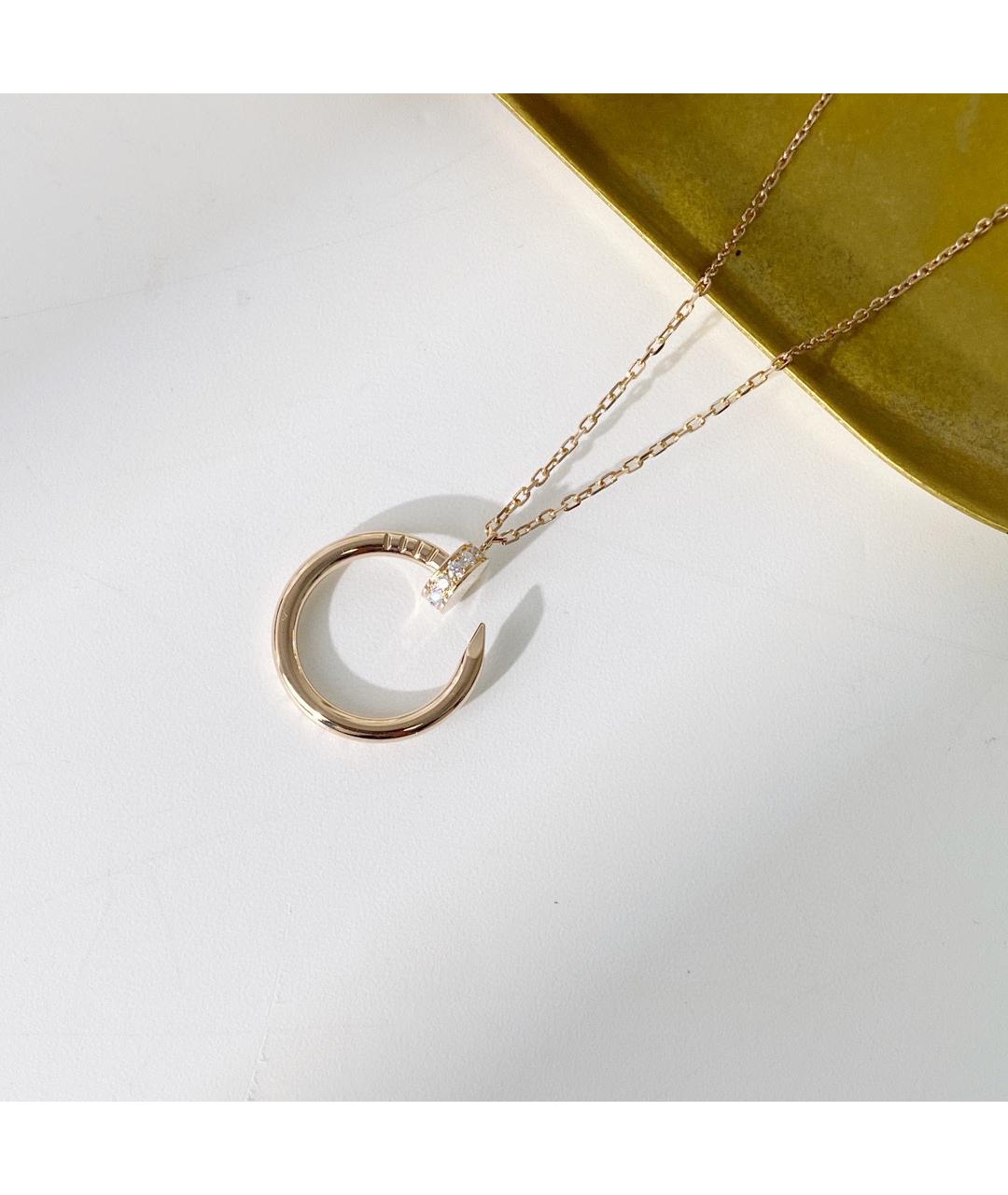 CARTIER Золотое колье из розового золота, фото 4
