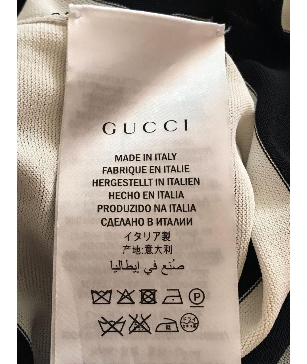 GUCCI Мульти вискозная блузы, фото 7