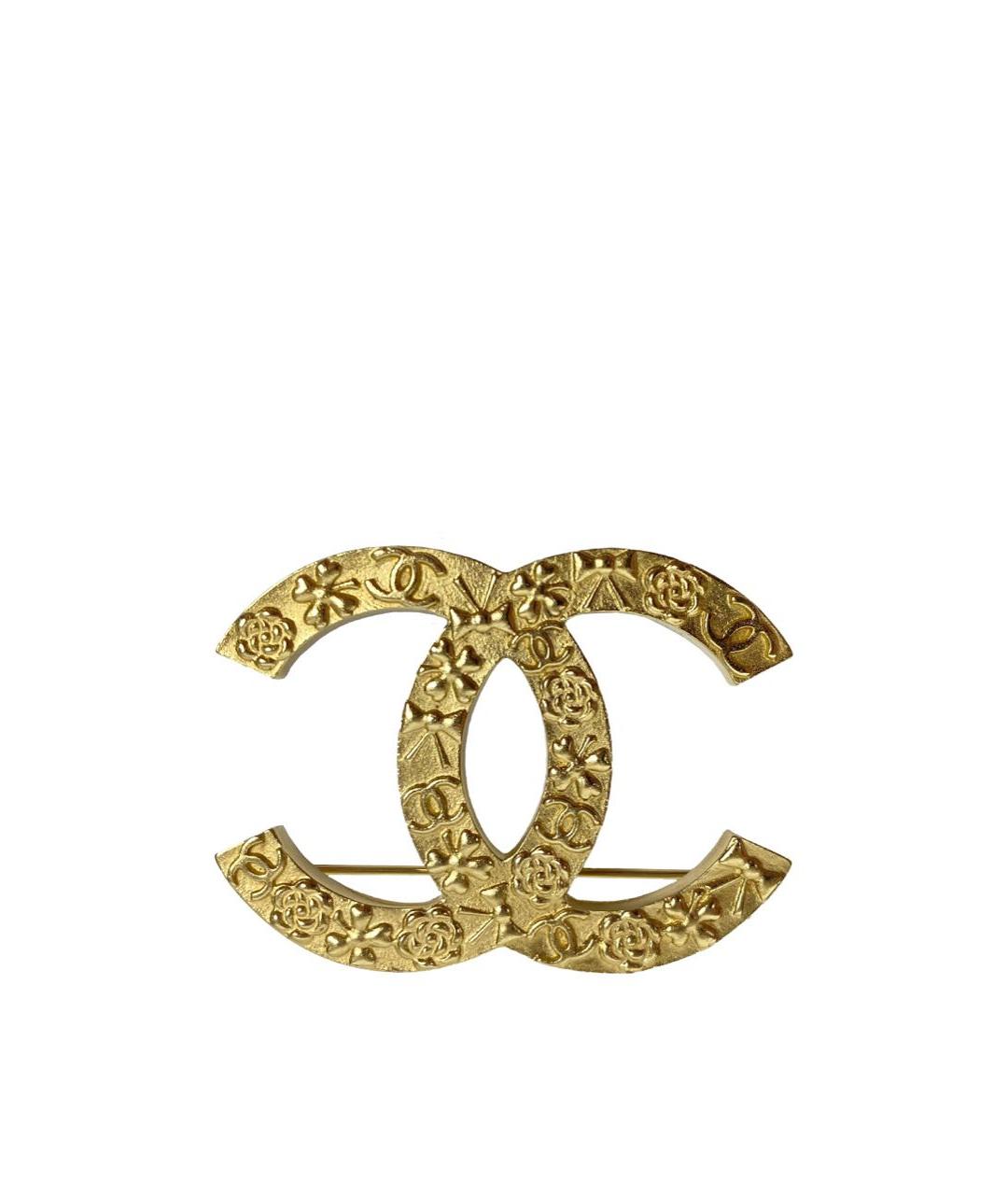 CHANEL Золотая булавка / брошь из желтого золота, фото 5