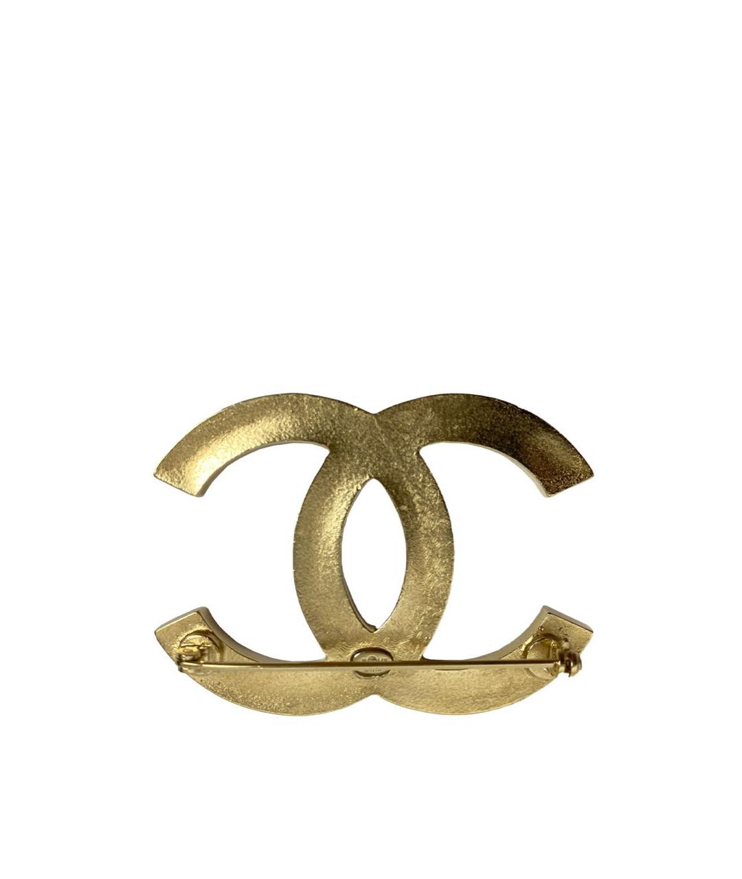 CHANEL Золотая булавка / брошь из желтого золота, фото 2