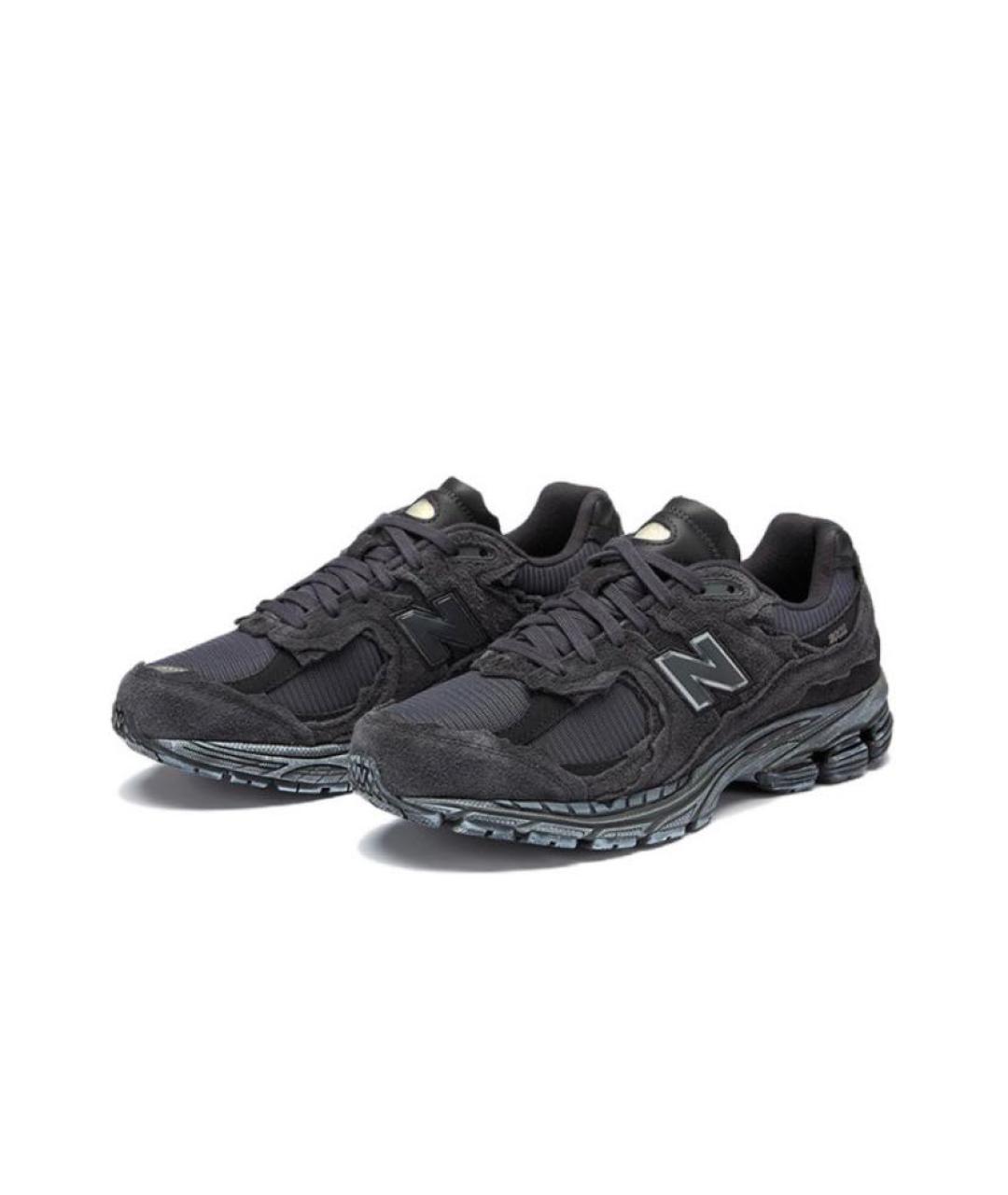 NEW BALANCE Черные замшевые кроссовки, фото 2