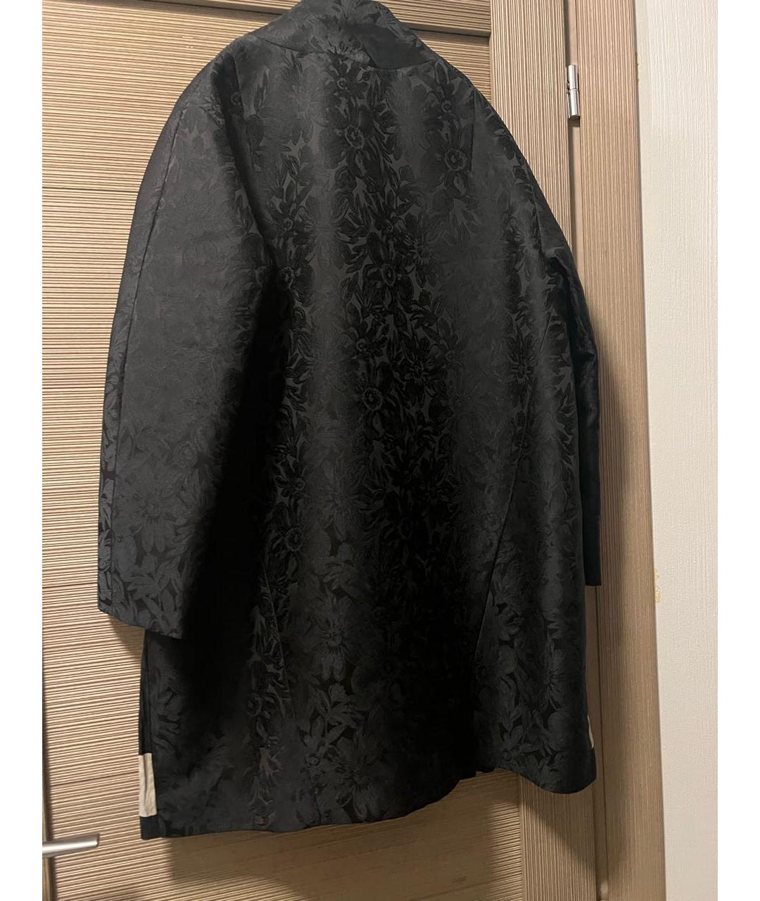 ANTONIO MARRAS Черное вискозное пальто, фото 2
