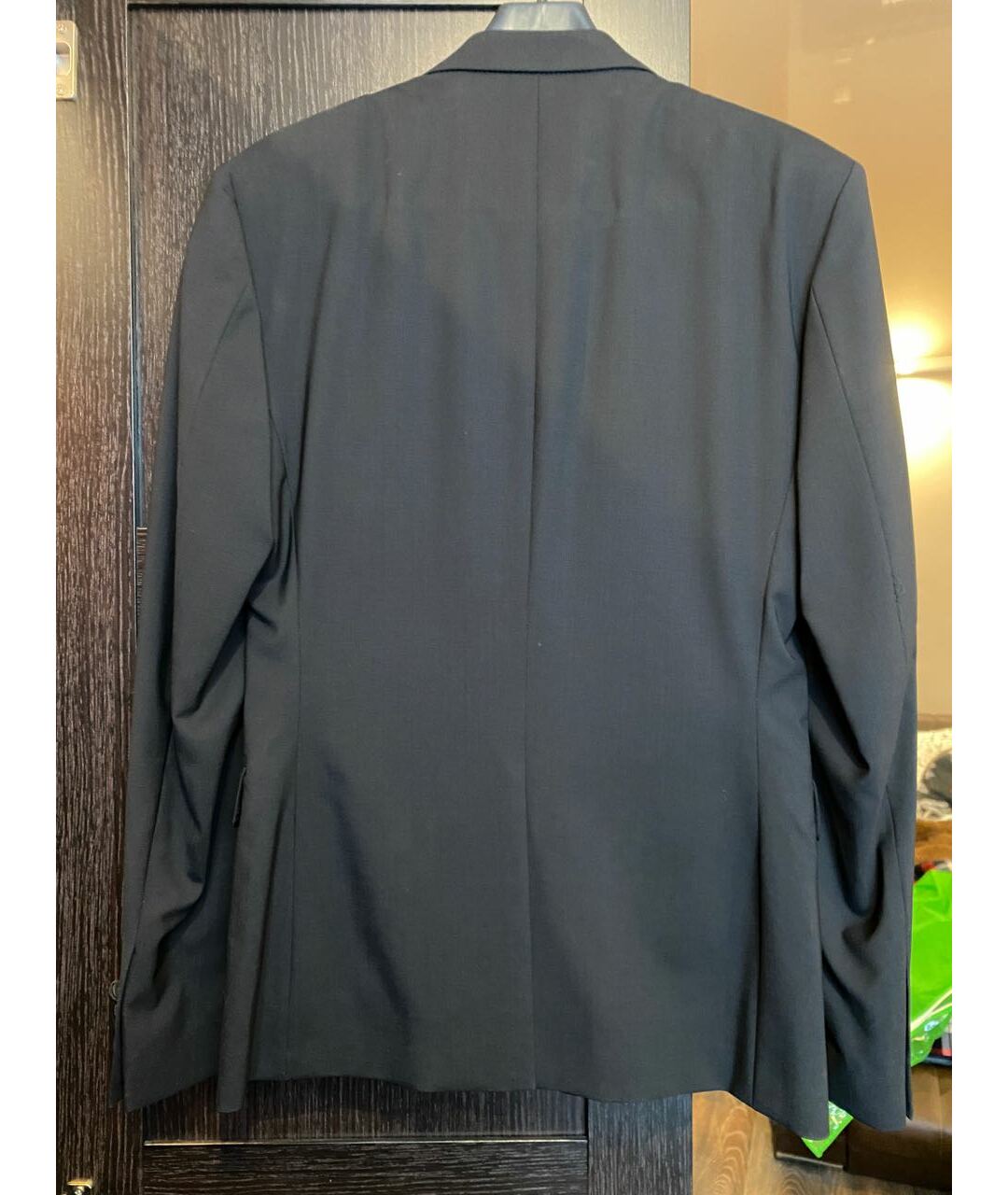 VERSACE COLLECTION Черный шерстяной пиджак, фото 2