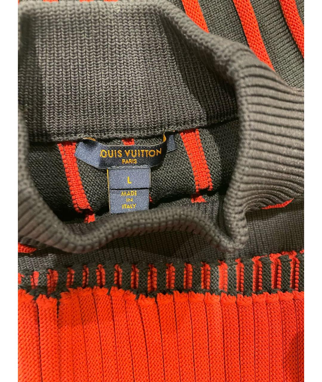 LOUIS VUITTON Бордовое повседневное платье, фото 3