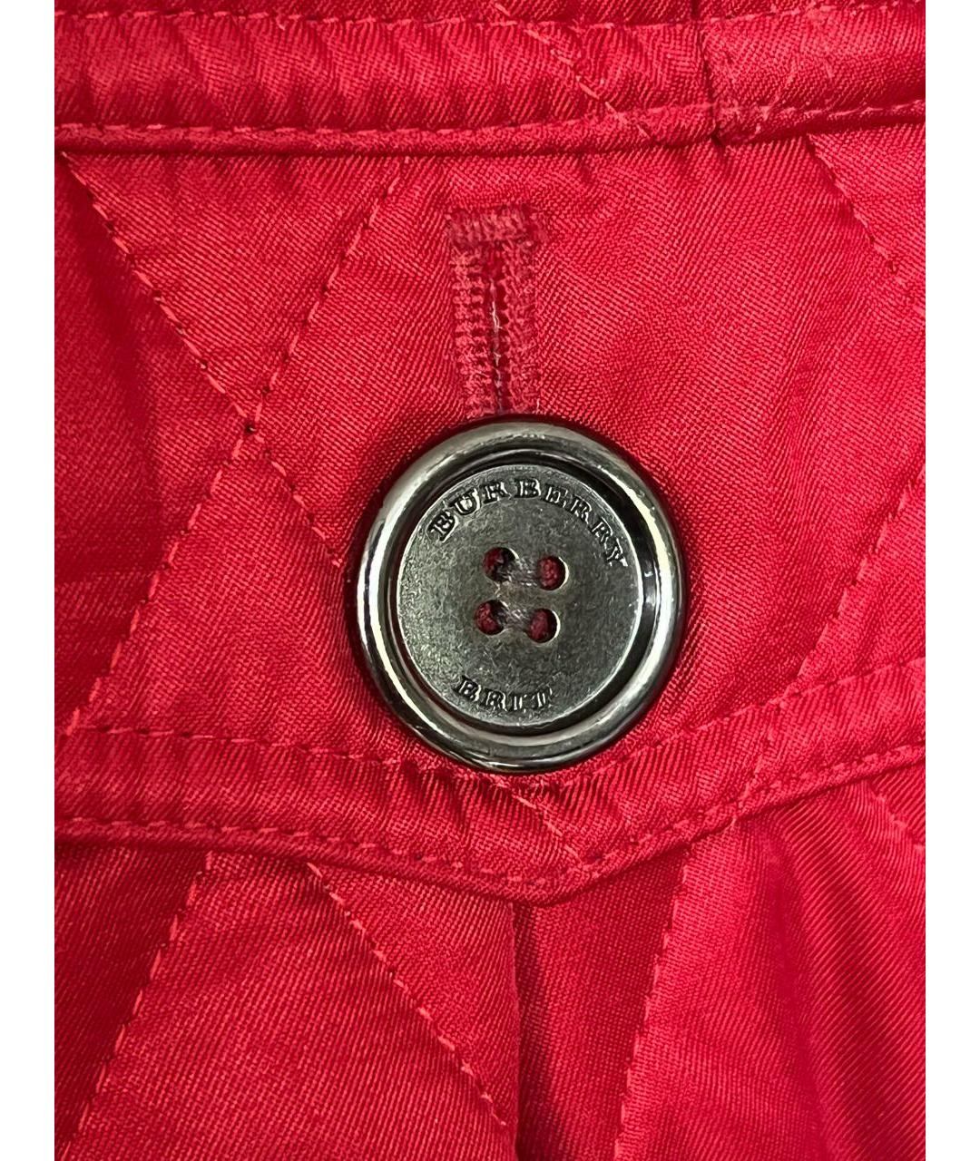 BURBERRY Красная куртка, фото 6