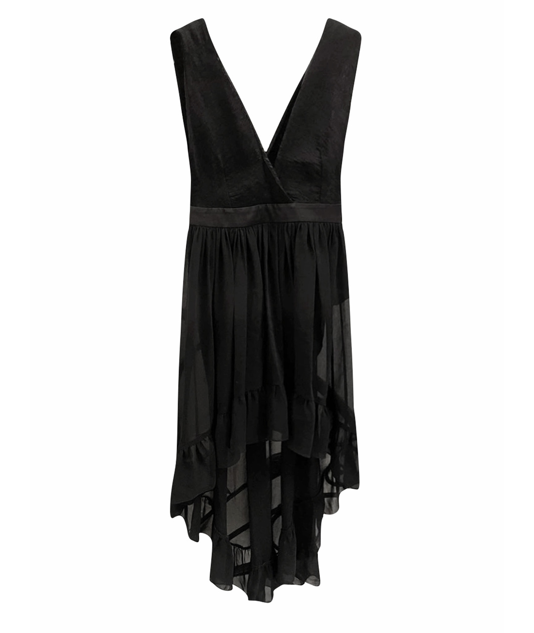SANDRO Черное коктейльное платье, фото 1