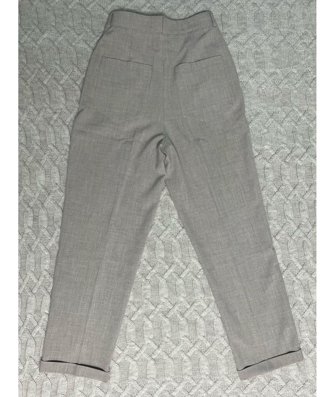 12 STOREEZ Бежевые полиэстеровые прямые брюки, фото 2
