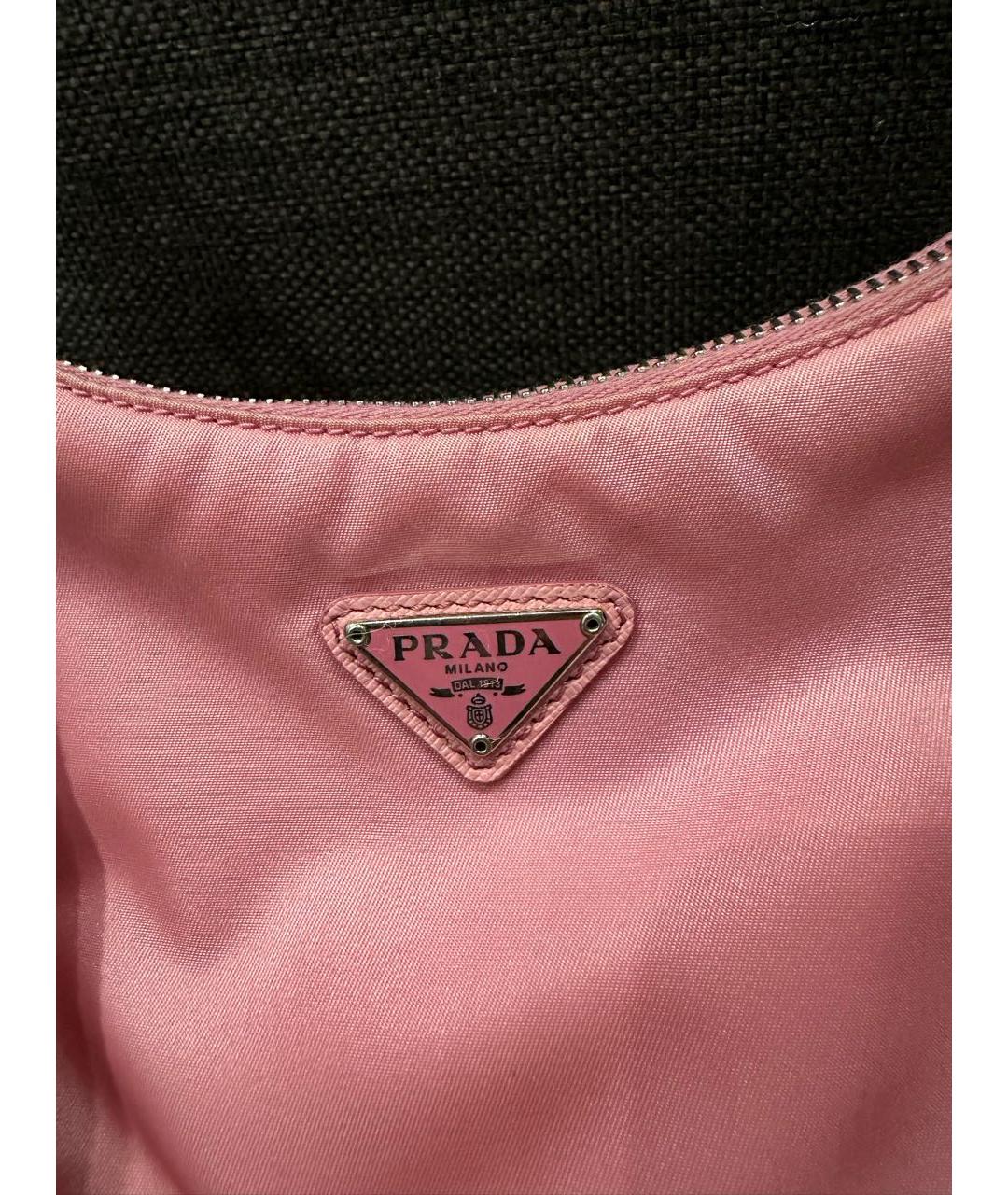 PRADA Розовая сумка через плечо, фото 8