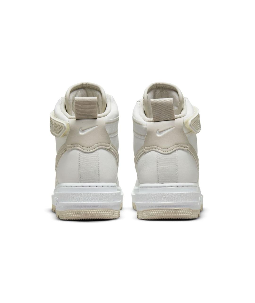 NIKE Бежевые кожаные кроссовки, фото 4