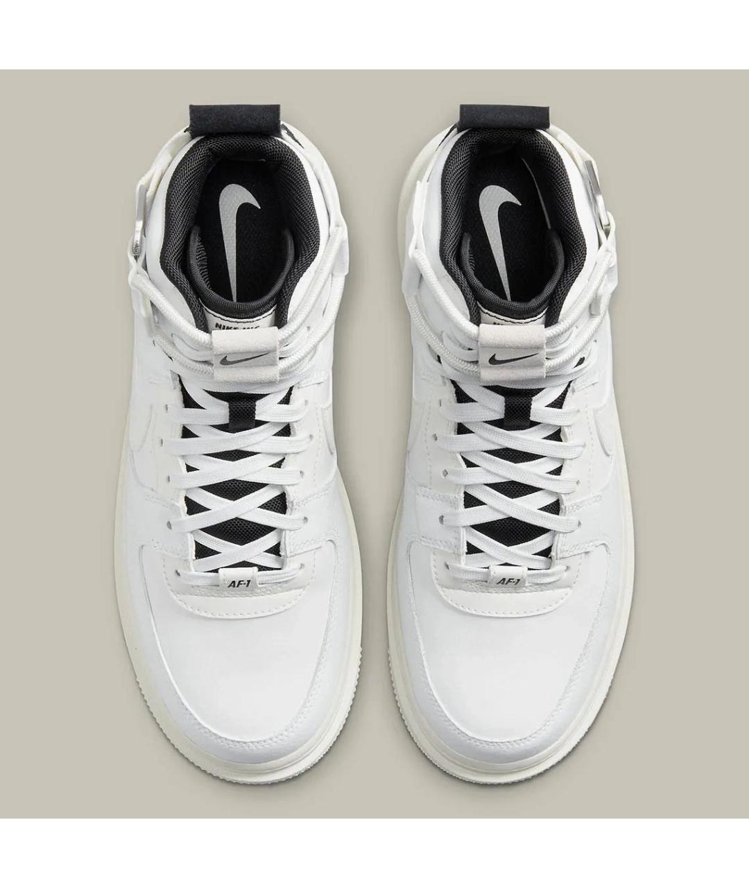 NIKE Белые кожаные кроссовки, фото 3