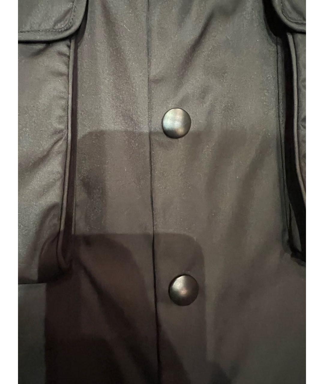 PRADA Черная полиамидовая куртка, фото 5